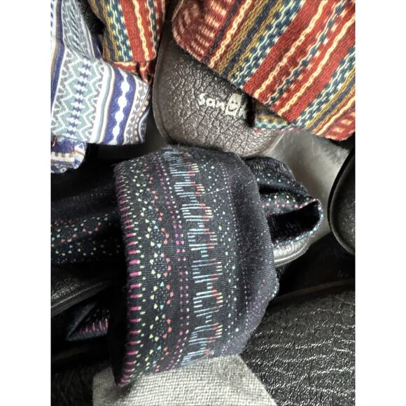 Lot of 5 Sanuk Bundle size 8 YOGA Mat SLING T-strap Flip-Flops Thong Sandal EUC - Picture 3 of 7